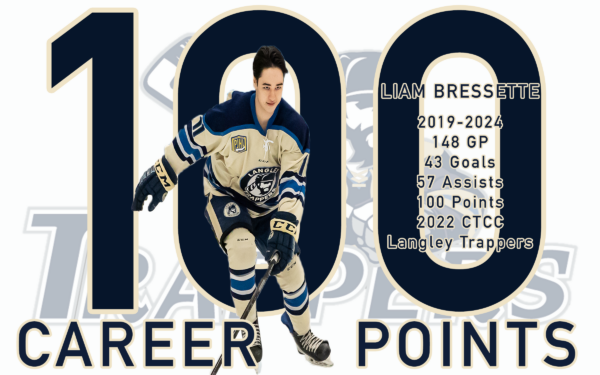 Liam Bressette Hits 100 Point Milestone!