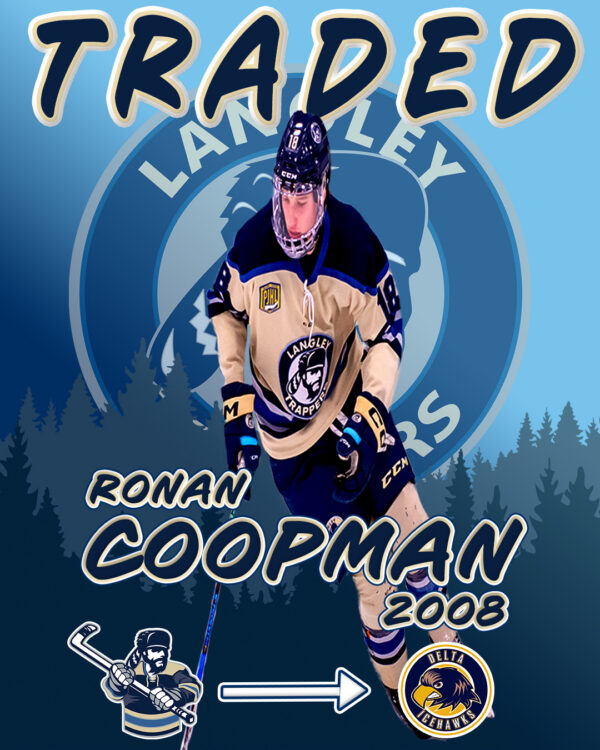 Ronan’s PJHL Rights to Icehawks