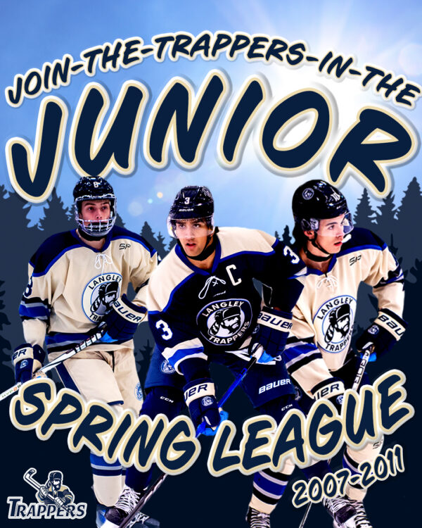 TRAPPERS JOIN THE JUNIOR SPRING LEAGUE-JSL