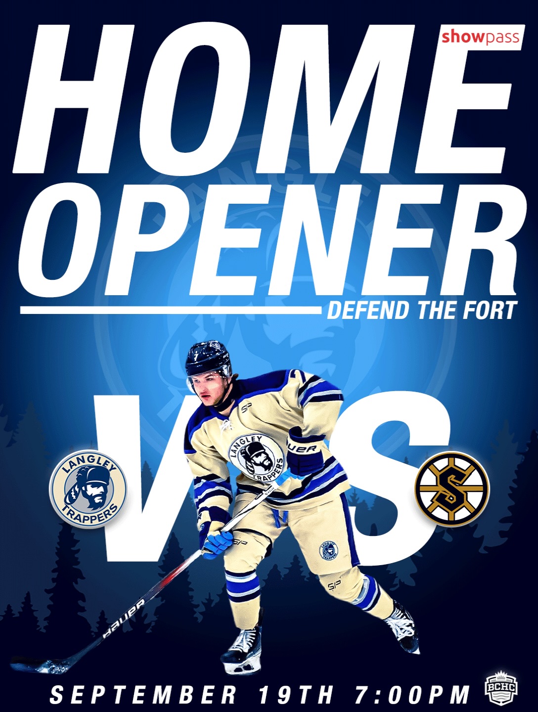 The Langley Trappers 10th Anniversary Home Opener kicks off tomorrow 7:00pm at George Preston Arena!! 

Tickets available for purchase online at Showpass.com.

Trappers host the Burnaby Steelers in the first game of the season and the first game of the Frontier Cup Series!

Go TRAPPERS Go! 

#defendthefort #rolltrapps #trapphouse