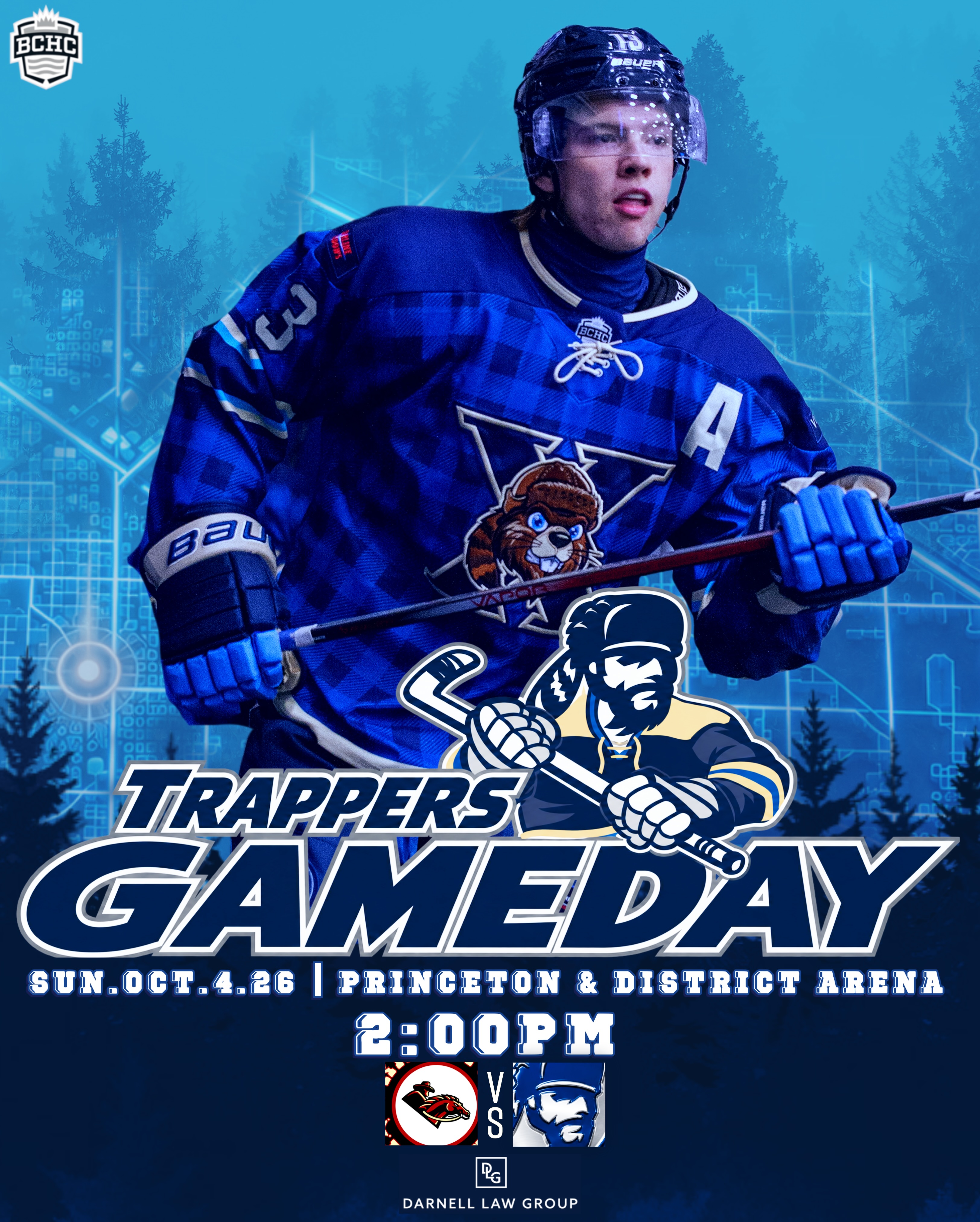 Trappers venture Crowsnest Pass for a meeting with the Posse!

📍Princeton and District Arena 
📺 @flohockey
🎟️ At the door
🕕2:00pm

Go Trappers Go! 

#defendthefort #rolltrapps #trapphouse